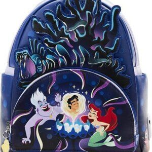 Loungefly DISNEY THE LITTLE MERMAID URSULA LAIR MINI BACKPACK NWT​